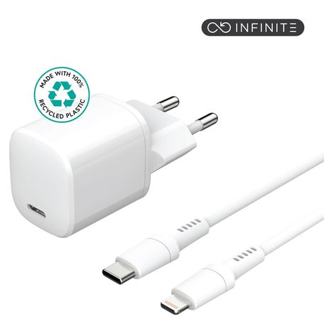 Chargeur rapide pour smartphone/tablette eSTUFF ES637500, blanc (1/5)