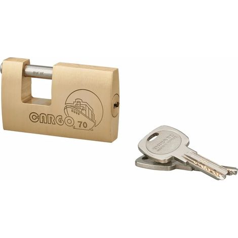 Cadenas à clé CARGO 70 mm transit 2 (1/2)
