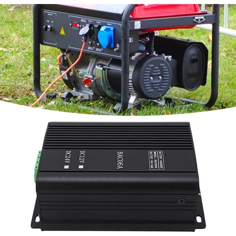 Chargeur de batterie automatique pour groupe électrogène diesel AC100-240V BAC06A24V (1/5)
