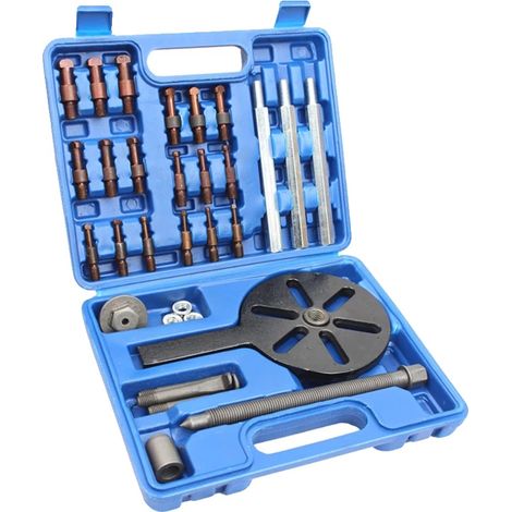 Kit extractor de rodamientos, acero resistente, desmontaje sin esfuerzo, 21 en 1 (1/2)