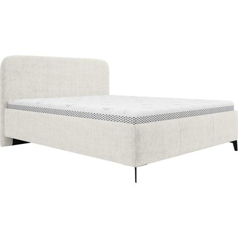 Lit ComfiDream Lumila, Velo 621, Double, 140x200, Tissu, Disponible, 149x210x106cm