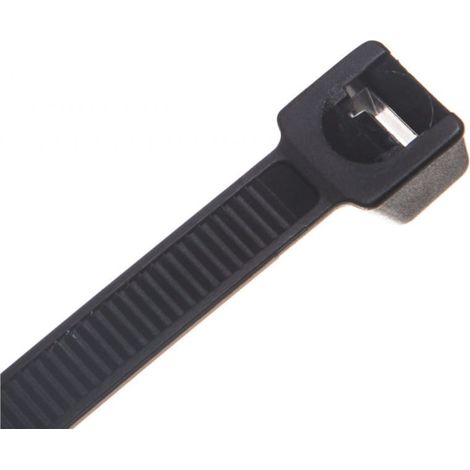 Collier de serrage noir OPK 7.6-360-C /100 pièces/