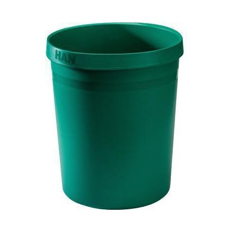 HAN Papierkorb KARMA 18198-05 18Liter Kunststoff öko-grün