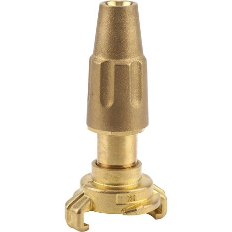 Gardena Siringa in ottone a innesto rapido per 19 mm (3/4 pollice) - Tubi flessibili: attacco rapido, getto d'acqua regolabile e regolabile (7131-20)