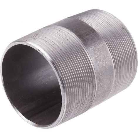 Mamelon BSPT 3" mâle x BSPT 3" mâle, Noir ( Prix pour 1 )