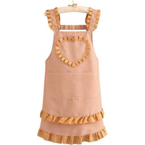 Conjunto de delantales para el hogar práctico y elegante con características versátiles. (1/3)