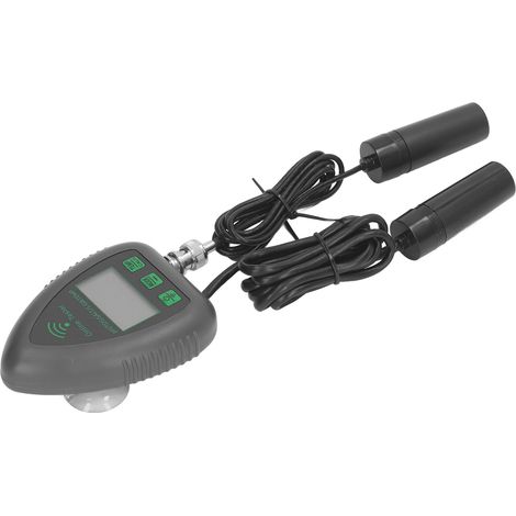 Testeur intelligent de qualité de l'eau 5 en 1 : pH, TDS, sel, densité, température. Surveillance WiFi 24 h/24 pour aquarium et piscine. Prise UE 230-240 V. (1/5)