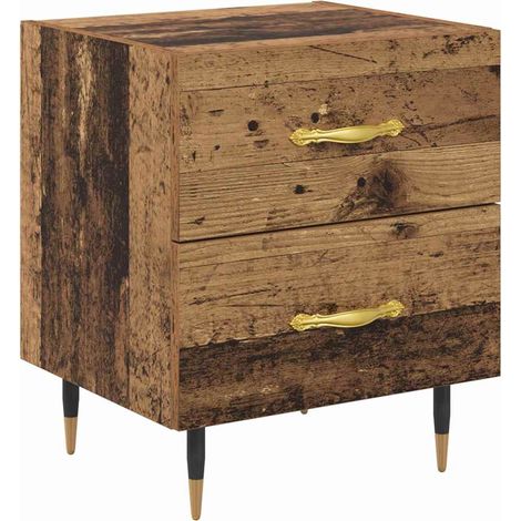 Maison Exclusive - Nachttisch Altholz 40 x 35 x 47,5 cm Holzwerks