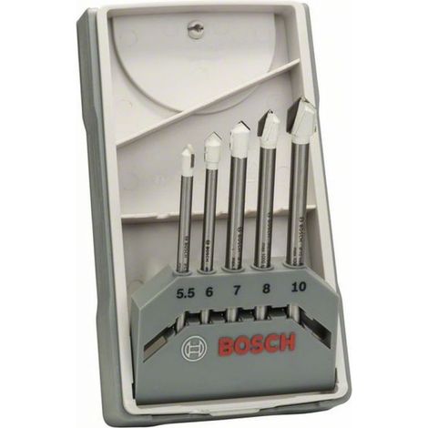 Bosch 5tlg. Fliesenbohrer-Set CYL-9 Ceramic 5,5 6,0 7,0 8,0 10,0 mm