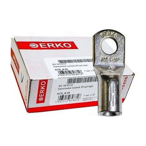 ERKO 20 PIÈCES DE BORNE DE CÂBLE PROFESSIONNEL KCS POUR CÂBLES MULTICONDUCTEURS POUR VIS M8 ET TAILLE DE CÂBLE DE 35 MM² (1/3)