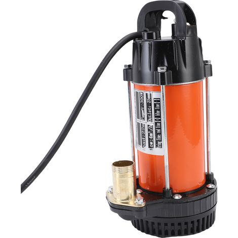 Pompe Submersible à eau électrique en acier inoxydable, 300W, avec câble de 2.5M, débit de 4m³/h, levage de 22m, moteur en cuivre sans balais, 12V (1/5)