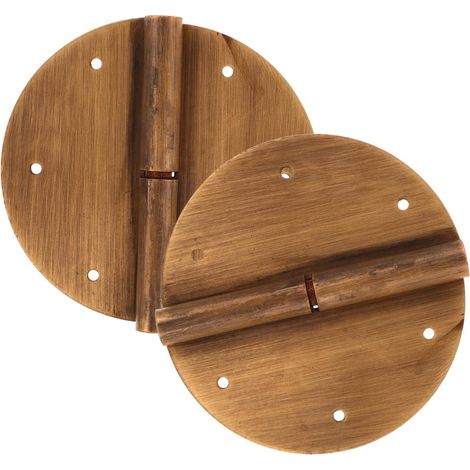 2 pièces Charnières Laiton Vintage pour Portes (1/5)