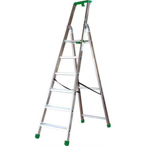 Facal Stufenstehleiter QUADRA S600 8 Stufen (1/5)