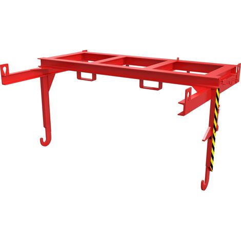 Bauer Traverse für Stapelkipper BKT 200, lackiert, Feuerrot