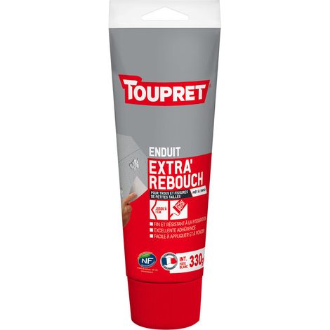 Enduit pate de rebouchage, pour intérieur, 330g, blanc