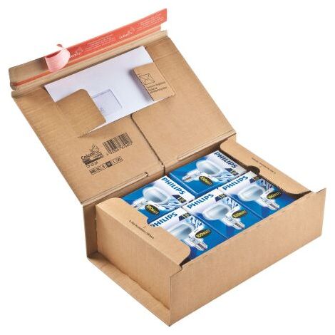 Boite postale carton 30,5 x 21,2 x 11 cm - Lot de 10