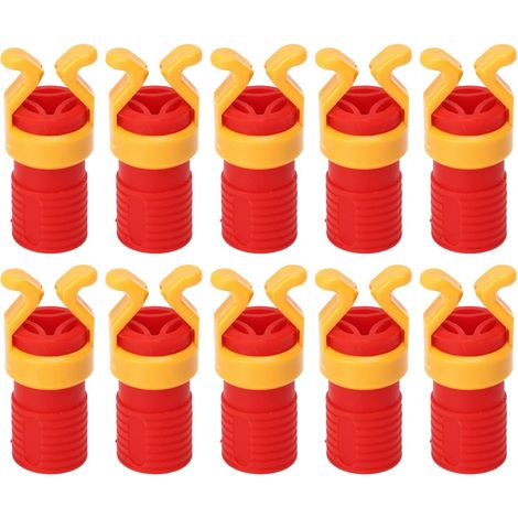 Porte-vis, manche de fixation à vis universelle ABS, gabarit à vis anti-vieillissement de 10pcs Pince pour rivet et outils de travail (1/4)