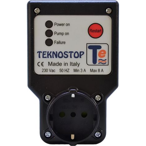 LBP – Protection manque d'eau pour pompe de surface 230V monophasé jusqu'à 8A – Détection automatique – Fonction RESTART – Installation facile (1/2)