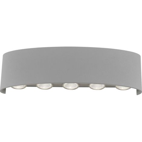 PAUL NEUHAUS LED-Wandleuchte 9489-21 silber, 8 W, 1200 lm, 3000 K, IP54 (1/5)