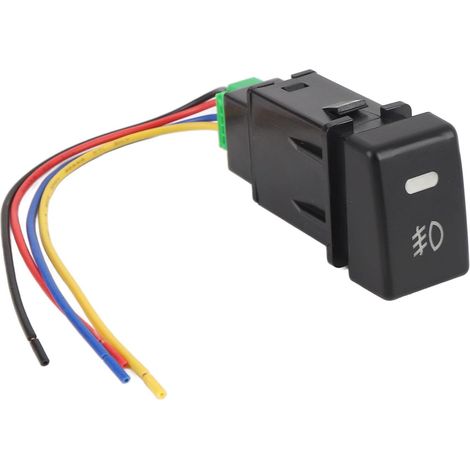 Bouton-poussoir LED - pour antibrouillard/machine/équipement (1/5)
