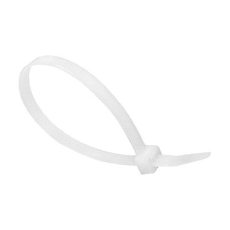 Bolsa de 100 bridas de nylon 7,6x540mm blanca index