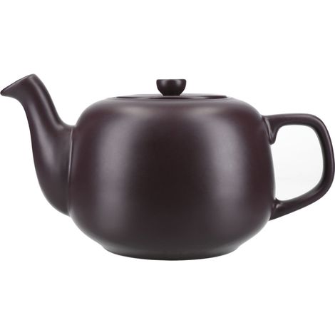 La Cafetière Teiera classica in viola, teiera tradizionale con comodo manico e beccuccio antigoccia con capacità di 4 tazze, adatta per bustine di tè, facile da pulire, 1,2 l