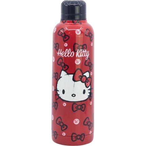 Flasche de wiederverwendbare Thermo-Wasserflasche de Edelstahl doppelt isoliert de 515 ml de Hallo Kitty (1/5)