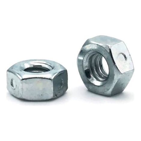 Ecrou frein, Filetage 1/4-20 RS PRO, en Acier ( Prix pour Paquet de 100 )