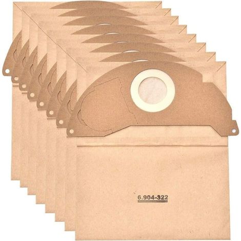 8-teiliger Staubsaugerbeutel 6.904-322.0 für Kärcher-AquaForge (1/2)