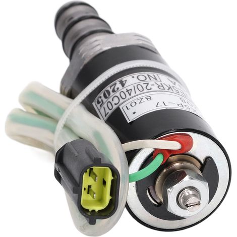 Électrovanne rotative acier inoxydable pour pompe hydraulique Kobelco SK200-6E SK200-3 OEM SKX5P-17-208 (1/5)