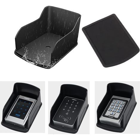Couvercle étanche pour Bouton,1 pcs Contrôleur de Protection Contre la Pluie,Couverture de Sonnette de Sonnette,Couvercle de Sonnette (1/5)