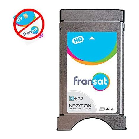 Décodeur satellite NEOTION CI+ 1.3 – Réception TNT HD par satellite – Compatible BIS TV et RMC Sport – Portail FRANSAT CONNECT – Hdme