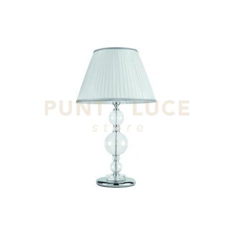 LUME GRANDE BACH CRISTALLO E CROMO 1 LUCE ATTACCO E27