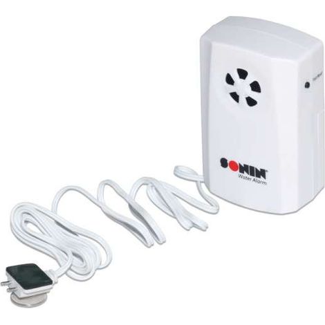 Sonin Wassermelder HW-9 Wasseralarm Alarm Wasser Feuchtemelder inkl. Sensorkabel