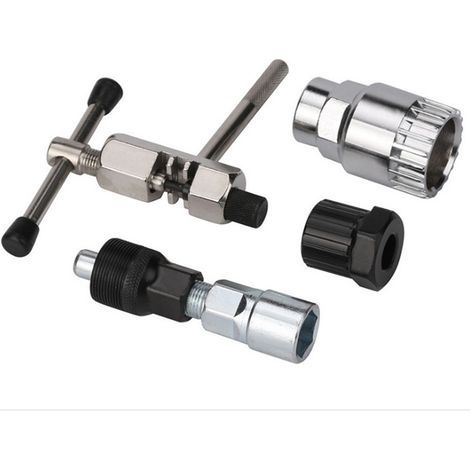 Kit d'outils de réparation de vélo, extracteur de boîtier de pédalier, coupe-chaîne de vélo, extracteur de manivelle (1/5)
