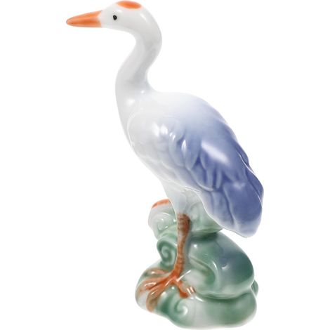 Petite Statue d'animal en Céramique de Unique et Délicate pour Décoration de Bureau, Tactile Confortable, pour Bibliothèque ou Hôtel (1/5)