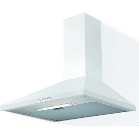 Dekorative wandhaube 60 cm 64 db 370 m3/h weiß - Faber - 5605601