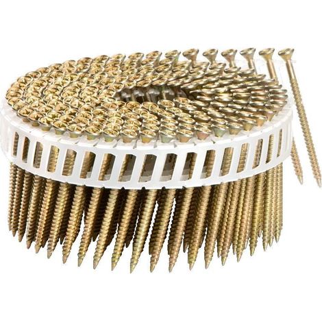 Viti a chiodo con torx in banda plastica cn-ag 2,8/3,2 65 mm (bobina da 200 pz)