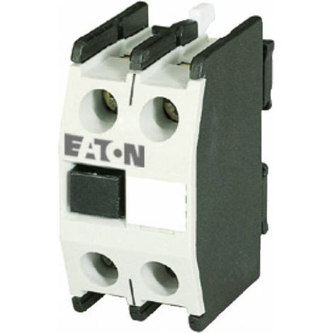 Contact auxiliaire Eaton Eaton Moeller 2 contacts 1 N/F + 1 N/O à vis ( Prix pour 1 ) (1/2)