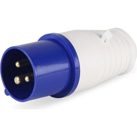Industrieller Stecker IEC 16A 2P+E 220V IP44, verstärkte Buchse