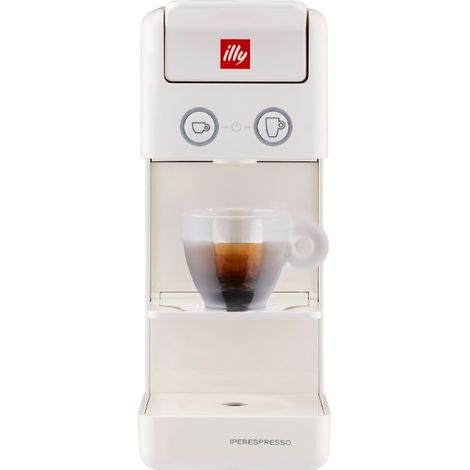 Illy Y3.3 Automatische Kapsel-Kaffeemaschine, 0,75 l, weiß (1/4)