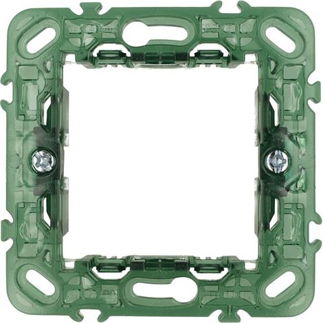 Supporto 502 2M Moduli Compatibile con Vimar Plana