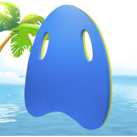 Planche de Natation pour Enfants Et Adultes,Planche de Natation avec Poignées Encastrées, Planche de Flotteur Antidérapant en EVA pour Les Exercices de Natation Et L'entraînement (1/5)