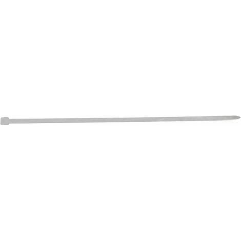 Rilsan bianco: 3,6 X 200 mm (25 pezzi)