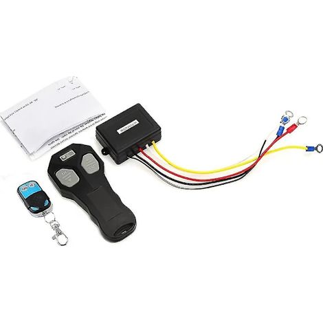 Kit de control remoto inalámbrico de 12 V para camiones, vehículos todo terreno y SUV - Unidad portátil (1/5)