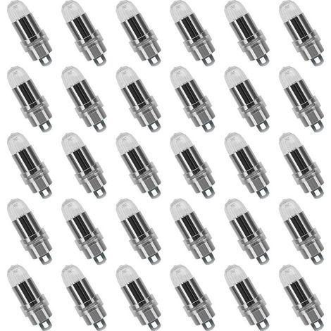 30PCS LED Ballons Lampes Lumineuses Blanc froid pour Lanterne Papier Décoration Mariage,Fête [Classe énergétique A+] (1/5)