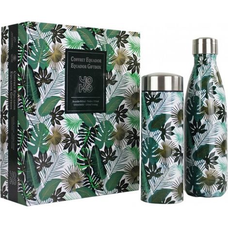 Yoko - Coffret 1 Bouteille 500 ml et 1 théière 350 ml Equador (1/2)