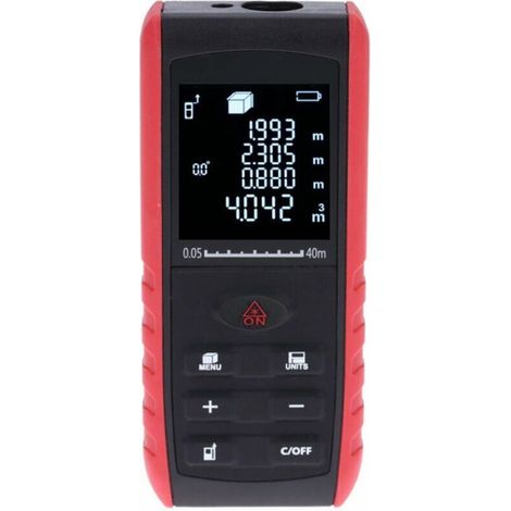 Telemetre Laser, Mesure De Volume Surfacique Avec Indication D'Angle, 40M (1/5)