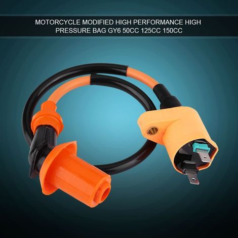 Bobine d'allumage pour moteur GY6 50CC 125CC 150CC - Orange (1/5)