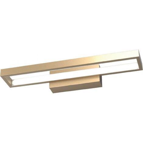 Applique classico top light dna 1182 ap go led lampada parete, finitura metallo gold (1/5)